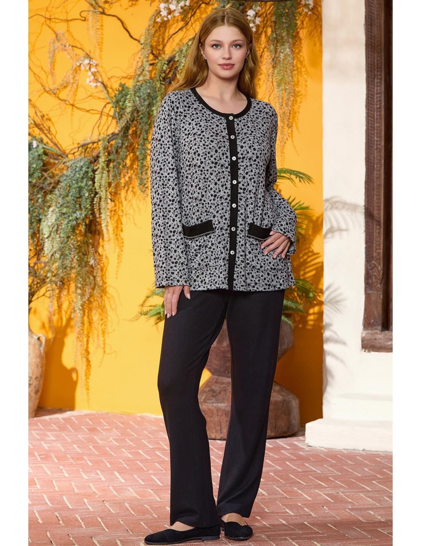 Aqua Pijama Takımı Desenli 25172 