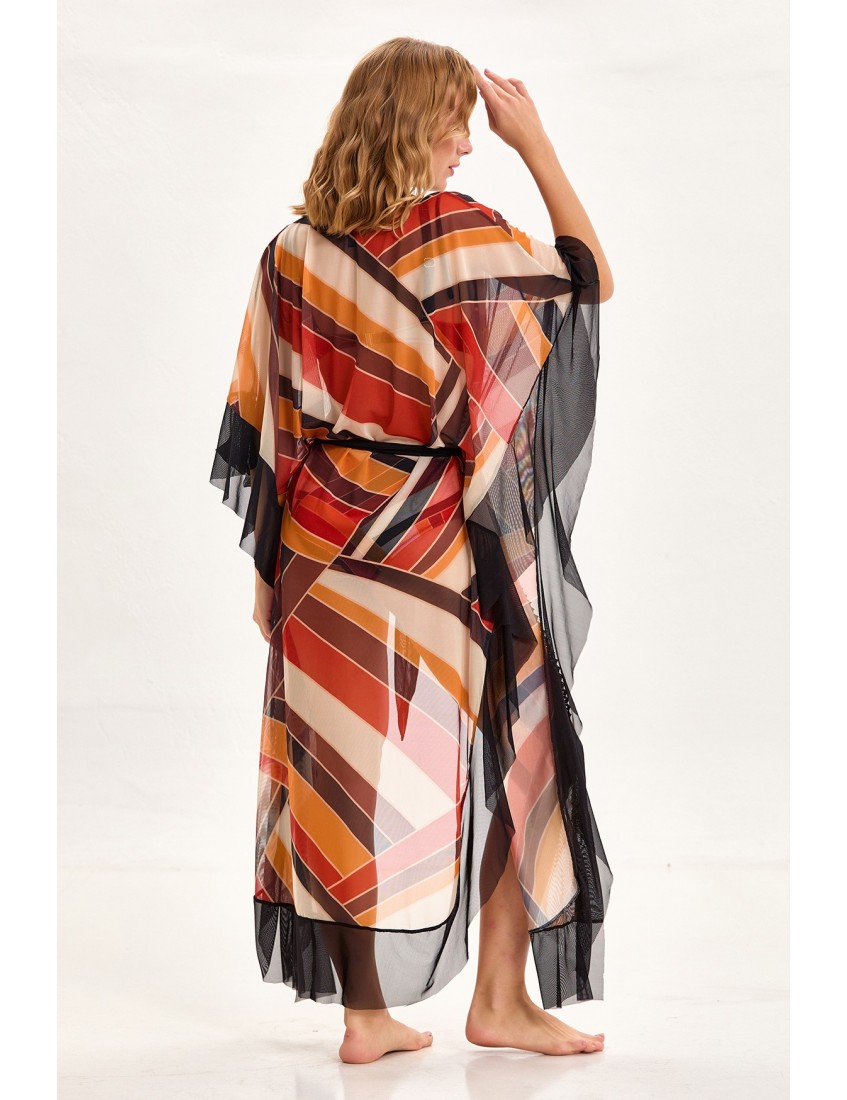 Argento Kuşaklı Kaftan 2153-2064 