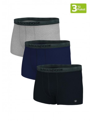 BLACKSPADE  3 LÜ BOXER RENKLİ 