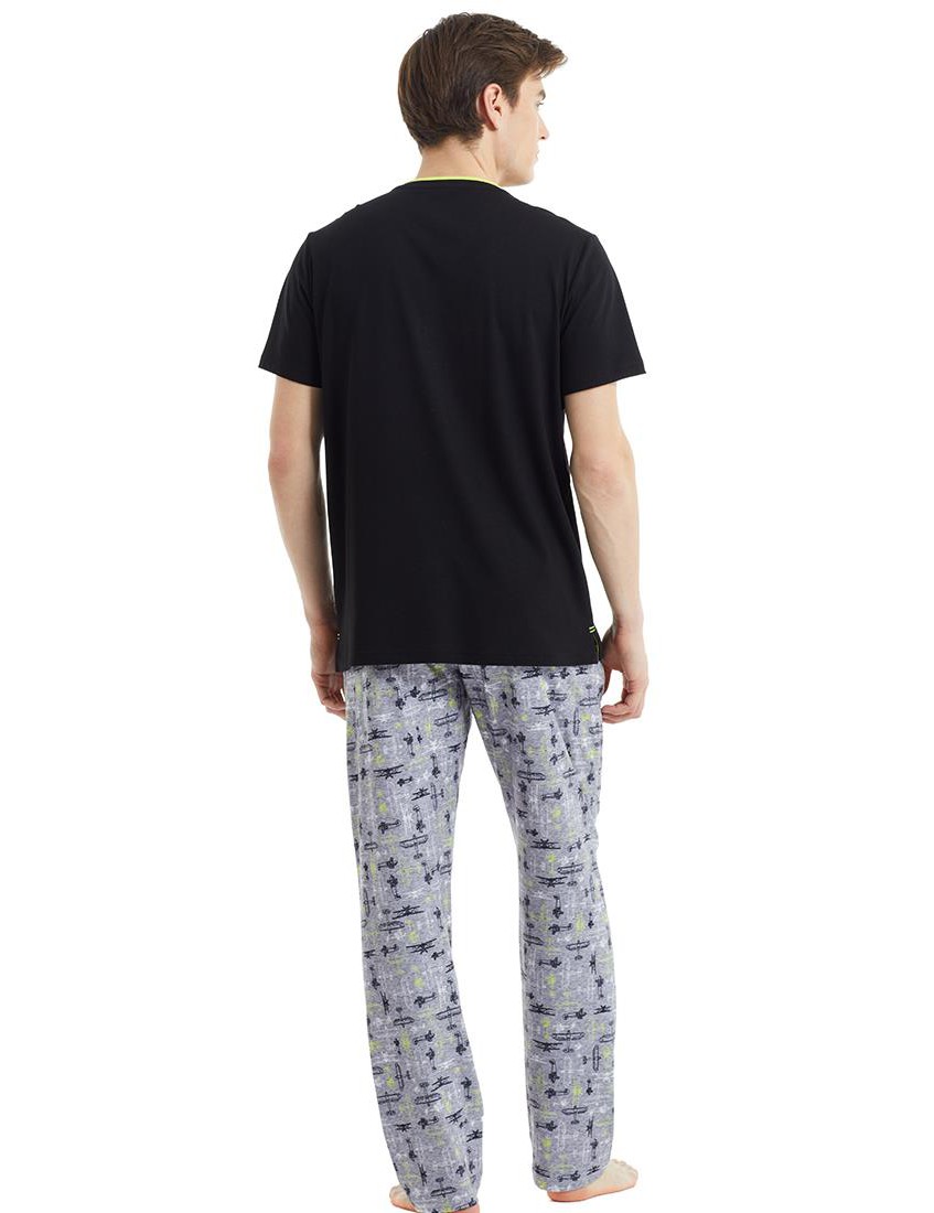 Black Spade Erkek Pijama Set 