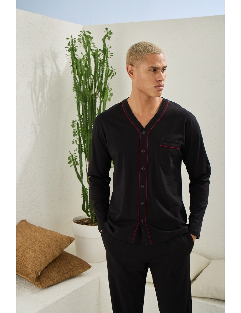Kly %100 Pamuk Battal Pijama Takımı 9134 