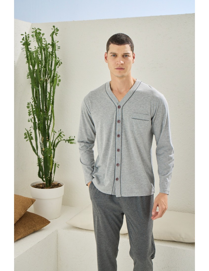 Kly %100 Pamuk Battal Pijama Takımı 9134 