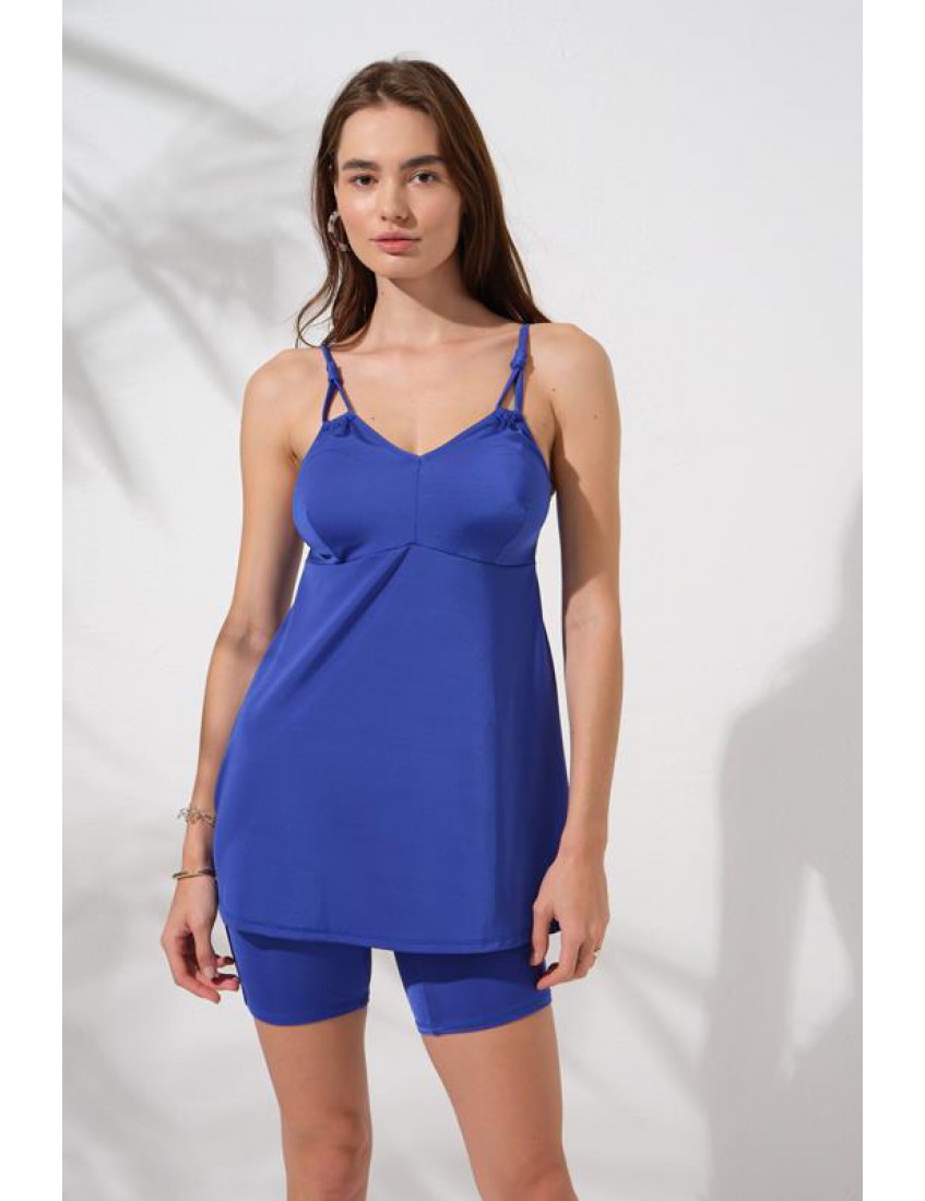 Pierre Cardin Lısa Şortlu V Yaka Tankini 231500 