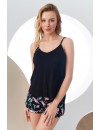 PJS Pijama  Kadın İp Askılı Şort Takım 24165 