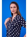 Pjs Puantiyeli Kadın Pijama Şort Takım 23143 