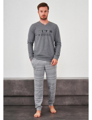 Relax Mode Erkek Temal Pijama Takım 10288y 