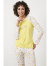 Sementa Desenli Termal Pijama Takımı 76130 