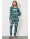 Sementa Ekose Desen Termal Pijama Takımı 76132 