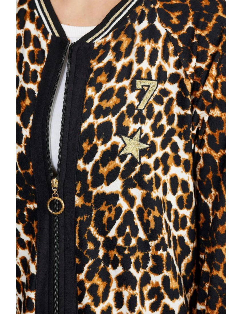 Sementa Leopar Desenli Cep Detaylı Tunik Takım 76394 