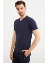 Sementa V Yaka Basic Triko T-Sihirt 82774 