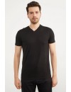 Sementa V Yaka Basic Triko T-Sihirt 82774 