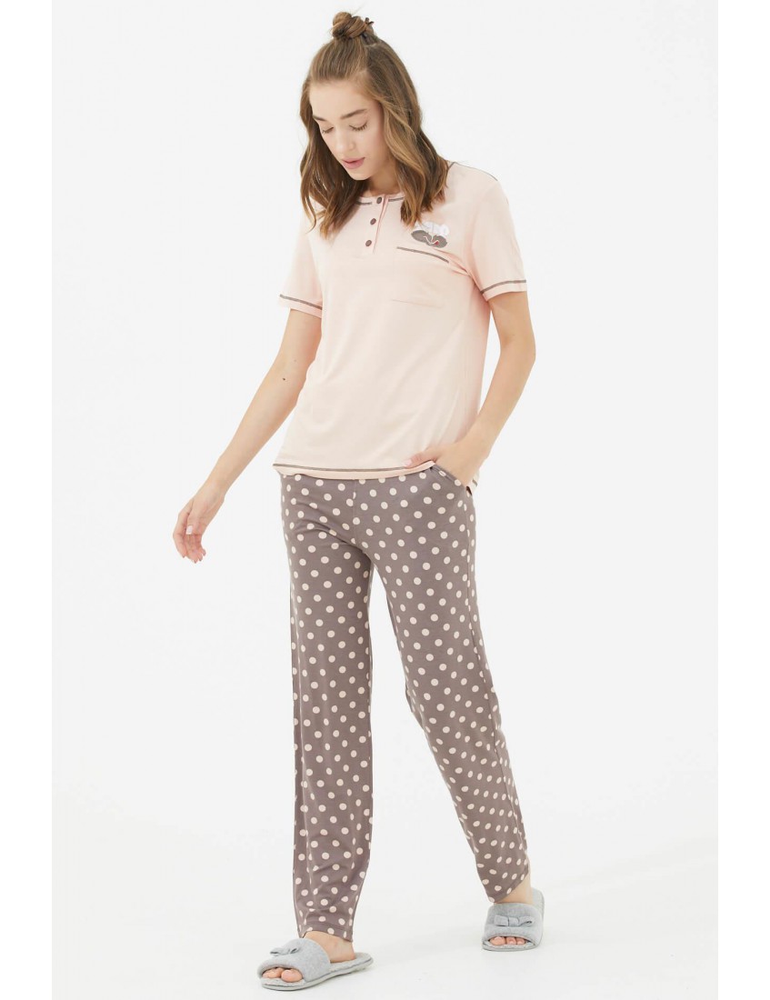 Sementa Yarım Kol Kadın Pijama 74864 