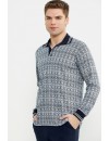 Sementa Yumuşak Dokulu Polo Yaka Pijama Takım 84420 
