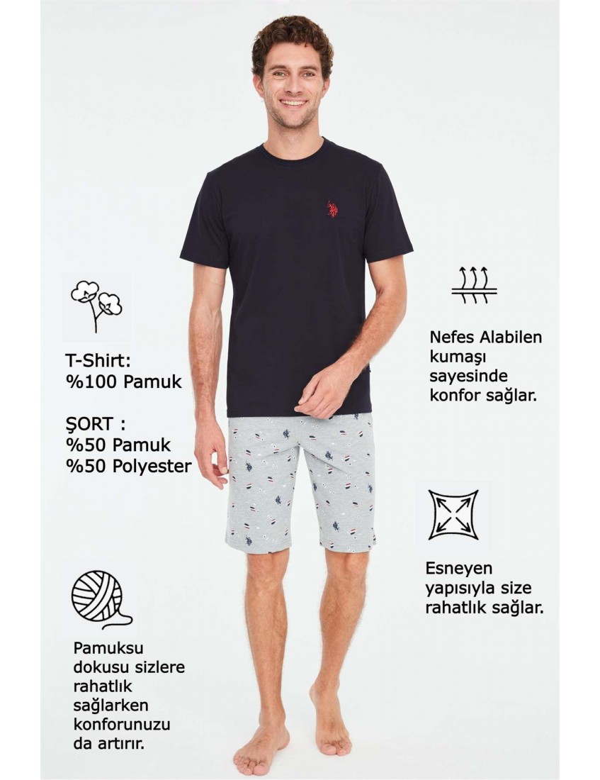 U.S. Polo Assn Şort Takımı 18666 