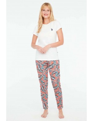 U.S. Polo Assn Yuvarlak Yaka Pijama Takımı 16913 