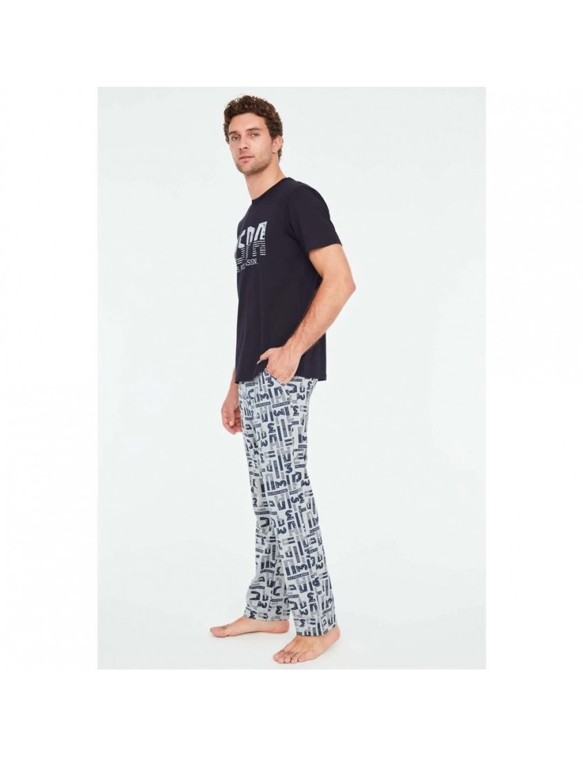 U.S. Polo Assn Yuvarlak Yaka Pijama Takımı 18696 