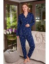 Zeyland Kadın Gömlek Yaka Düğmeli Pijama Takımı